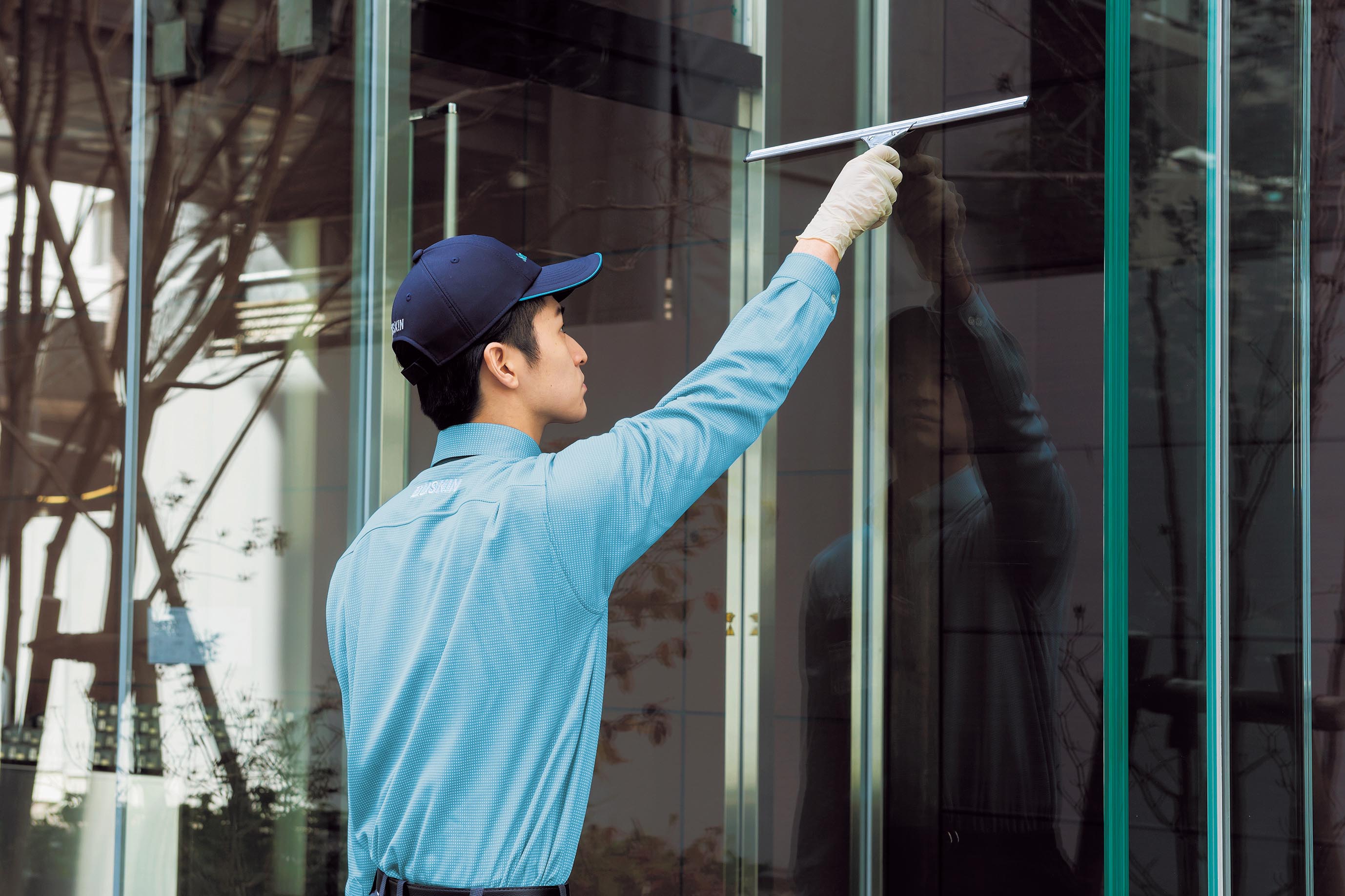 ガラスクリーニング1