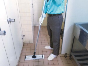 床タイルクリーニング